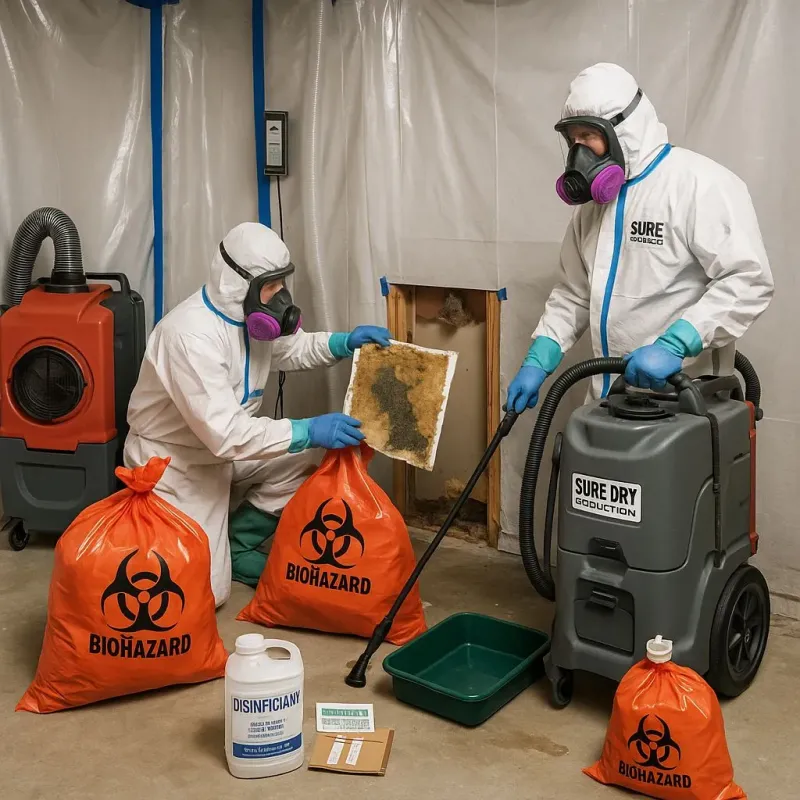 Contaminated Water Handling Protocols process in Stanaford, WV